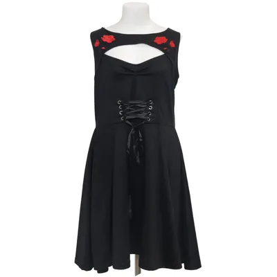Robe (Noir, Rouge) de Poizen Industries Polyester