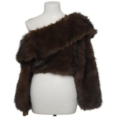 Jacket (Brown, Black) from Finesse Cotton, Elastane, Polyester