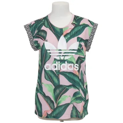 T-shirt (Rose, Vert, Multicolore) de Adidas Originals Polyester