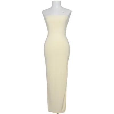 Maxi jurk (Geel) van Fashionkilla Elastaan, Polyester