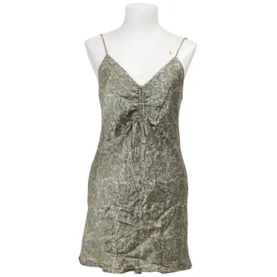 Jurk (Groen, Blauw, Meerkleurig) van Zara Viscose