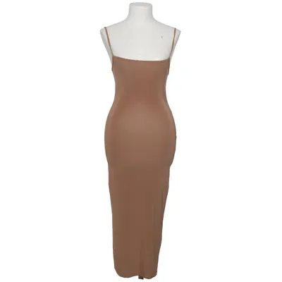 Robe longue (Beige) de Fashionkilla Élasthane, Polyester