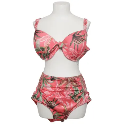 Bikini (Roze, Groen, Zwart, Meerkleurig) van Janina Elastaan, Polyester