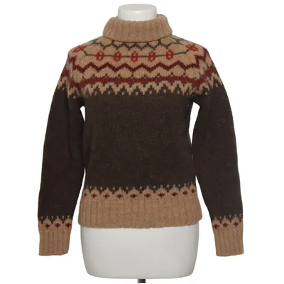 Rollkragenpullover (Beige, Braun, Rot) von Lipp Wolle