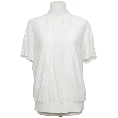 Top (Hvid) fra Felina Polyester, Silke, Viscose