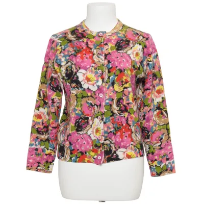 Cardigan (Roze, Meerkleurig) van Prada Mohair, Polyamide, Wol