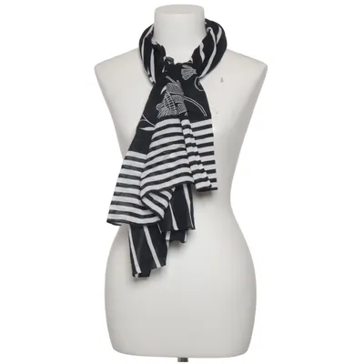 Shawl (Black, White) from Maryan Mehlhorn Cotton