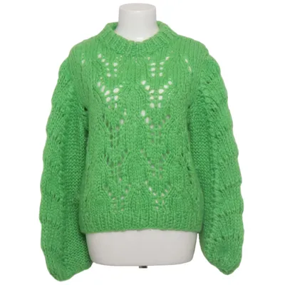 Strickpullover (Grün) von Ganni Mohair, Wolle