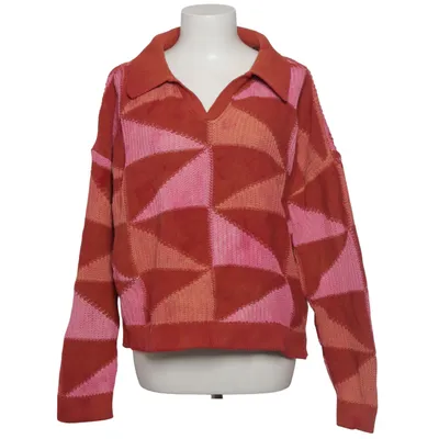Sweater (Brun, Pink, Orange) fra Thinking Mu Bomuld, Polyester