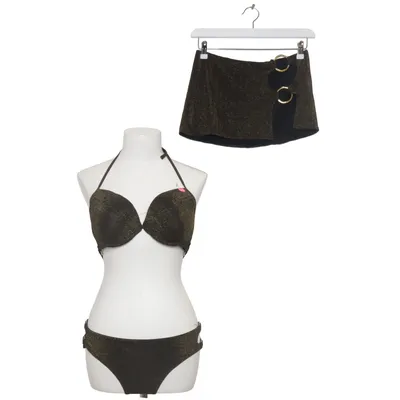 Bikini (Or) de Mister Lady Élasthane, Fibre métallique, Polyamide, Polyester
