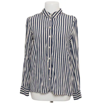 Shirt (Blauw, Wit) van Mango