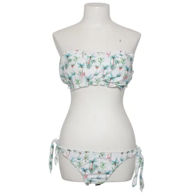 Bikini (White, Multicolored) from Power Flower Elastane, Polyamide