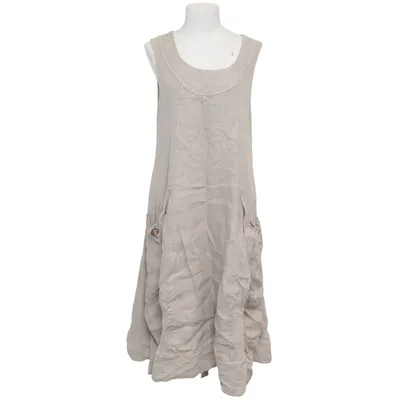 Kjole (Beige) fra Made in italy Linned