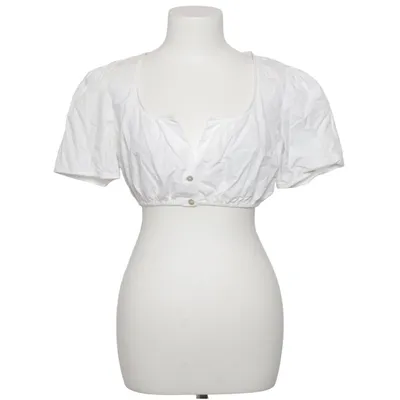 Dirndl blouse (Wit) van Hammerschmid Katoen
