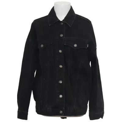 Denim jacket (Black) from Bershka Denim Collection