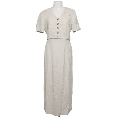 Kjole (Beige) fra Karin Stevens Linned, Viscose