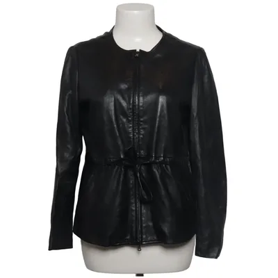 Lederjacke (Schwarz) von Ibana Leder, Polyester