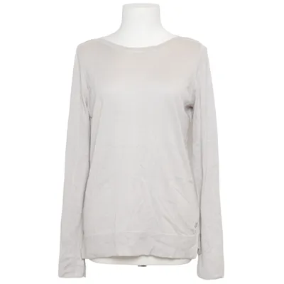 Pull-over (Gris) de Loro Piana Coton, Soie
