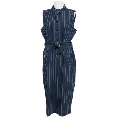 Blousejurk (Blauw) van Whkmp's Own Katoen, Elastaan, Polyester