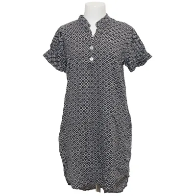 Jurk (Zwart, Wit) van Moshiki Viscose
