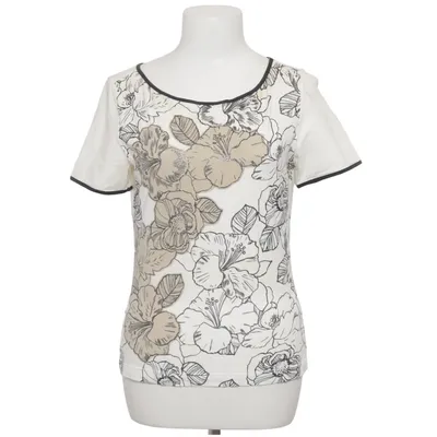T-shirt (Wit, Zwart, Beige) van Mexx Katoen, Elastaan