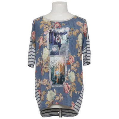 Haut (Bleu, Gris, Multicolore) de Oui Élasthane, Polyester, Viscose