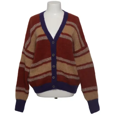 Cardigan (Brown, Beige, Purple) from Leon & Harper Elastane, Metallic fiber, Mohair, Polyamide, Wool