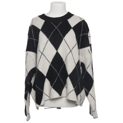 Trui (Zwart, Meerkleurig) van H&M Acryl, Elastaan, Wol, Polyester