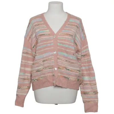 Cardigan (Pink, Flerfarvet) fra Axara Akryl, Polyamid, Polyester, Uld