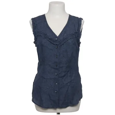 Top (Blau) von Wallmann Leinen