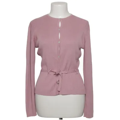 Strickjacke (Pink) von Un Deux Trois Acryl, Baumwolle