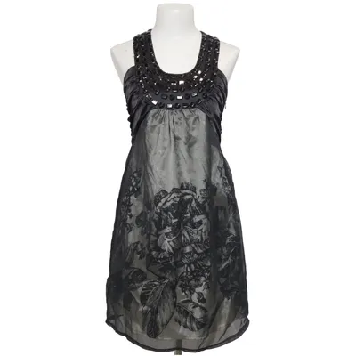 Dress (Black, Gray) from Fionella Elastane, Polyester