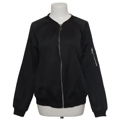 Bomberjacke (Schwarz) von IAM Baumwolle, Elasthan, Polyester