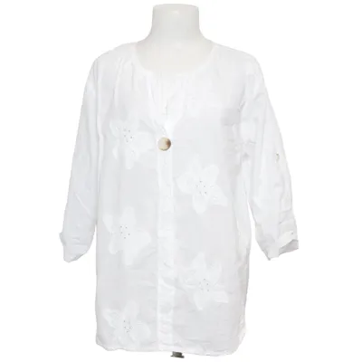 Blouse (White) from Fashion Cotton