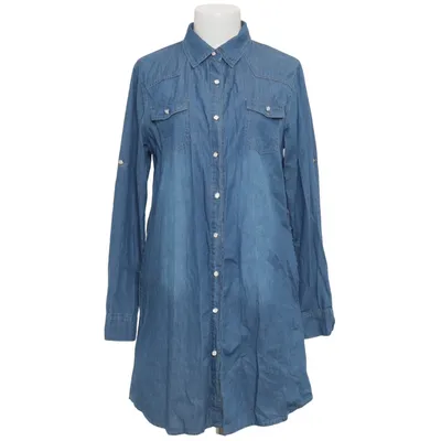 Denim shirt (Blue) from Lovie Look Cotton, Polyester