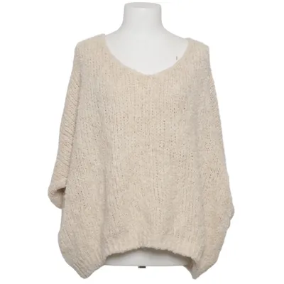 Sweater (Beige) fra Sarah Akryl, Alpacauld, Polyester, Viscose