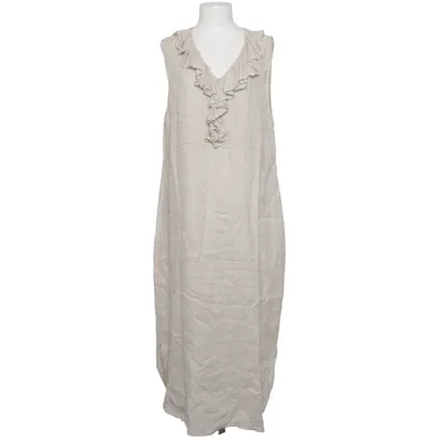 Jurk (Beige) van William de Faye Linnen