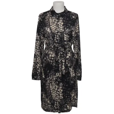 Robe chemise (Noir, Beige) de Aniston Élasthane, Polyester