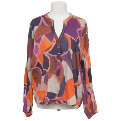 Bluse (Lila, Orange, Braun, Mehrfarbig) von Emily van den Bergh Baumwolle