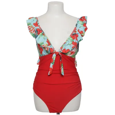 Badeanzug (Rot, Blau, Mehrfarbig) von PatPat Elasthan, Polyester