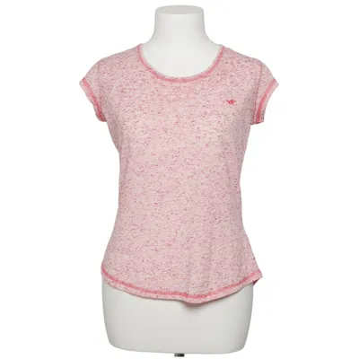 T-shirt (Rood, Wit) van Mustang True Denim Katoen, Polyester