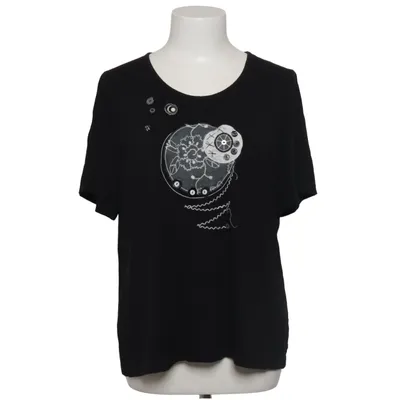 T-shirt (Svart) från Pause Café Bomull, Elastan, Linne, Viskos