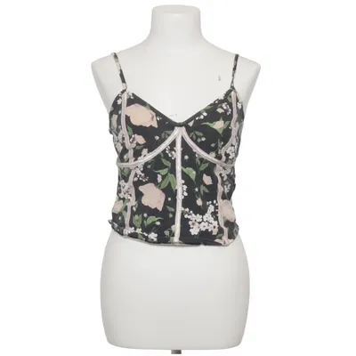 Crop top (Noir, Multicolore) de FB Sister Coton, Élasthane