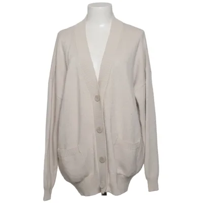 Strickjacke (Beige) von Roberto Collina Kaschmir, Merinowolle