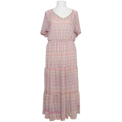 Maxi dress (Pink, Multicolored) from Laura Torelli Polyester