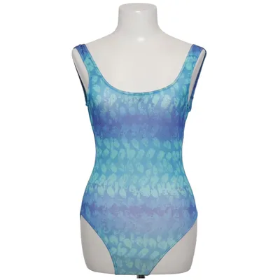 Badeanzug (Blau, Türkis, Mehrfarbig) von DuPont Elasthan, Polyester
