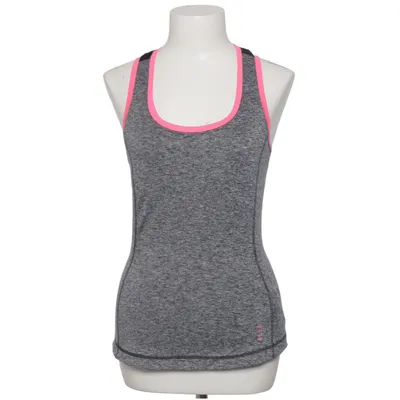 Sport tanktop (Grijs, Roze) van Elle Sport Elastaan, Polyester
