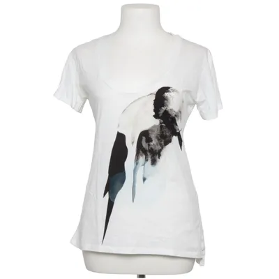 T-shirt (Blanc, Noir) de Black Bird Coton