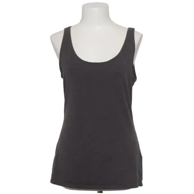 Tanktop (Grijs) van H&M Basic Katoen, Elastaan, Polyester