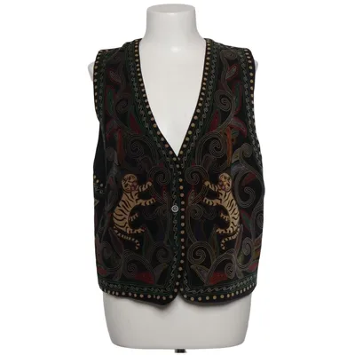 Gilet de costume (Noir, Multicolore) de Mona Lisa